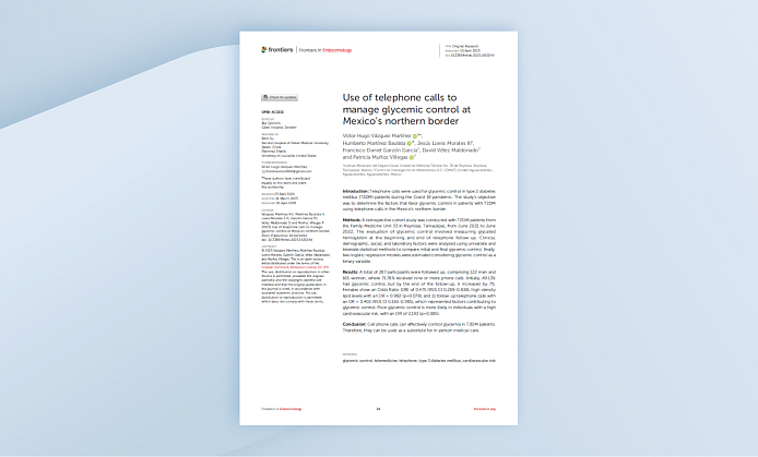 Use of telephone calls to manage glycemic control